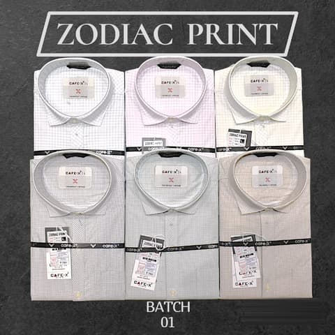 CAFE-X ZODIAC PRINT shirts, catalogue photo